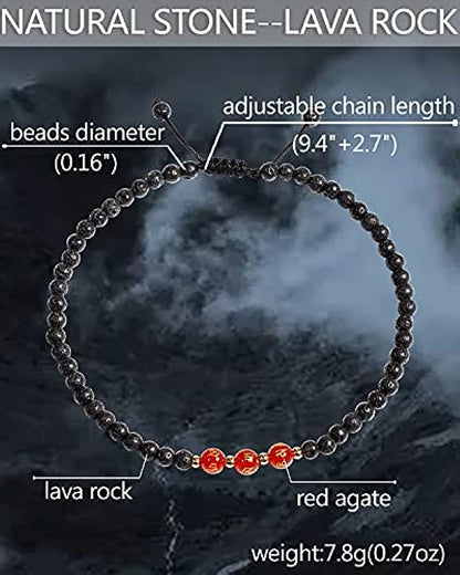 Lava Rock Anklets/Bracelets
