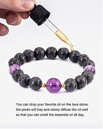 Lava Rock Bracelet