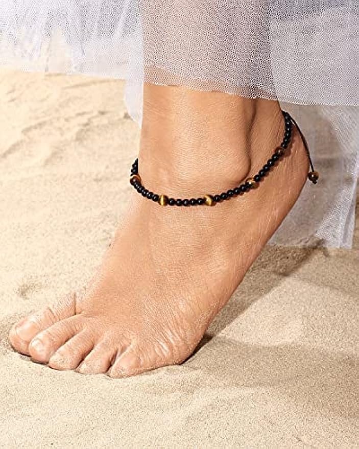 Natural Stone Beaded Anklet/Bracelet